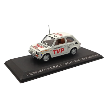Fiat 126p Rally Monte Carlo 1975 Zasada - skala 1:43 - Hachette